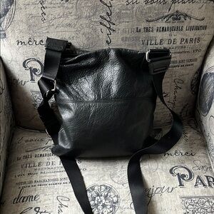 Margot Black Leather Bag